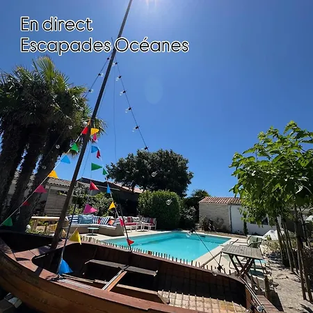 Alojamento de Acomodação e Pequeno-almoço Escapades Oceanes Ile De Re La Rochelle